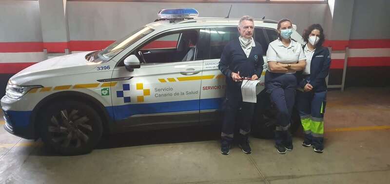 Imagen de uno de los vehículos y equipos que prestarán este servicio de urgencia / TA